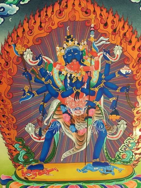 Chakrasamvara thangka - Image 4