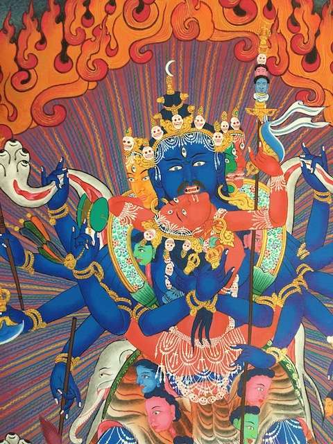 Chakrasamvara thangka - Image 5