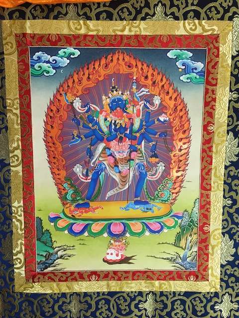 Chakrasamvara thangka - Image 6