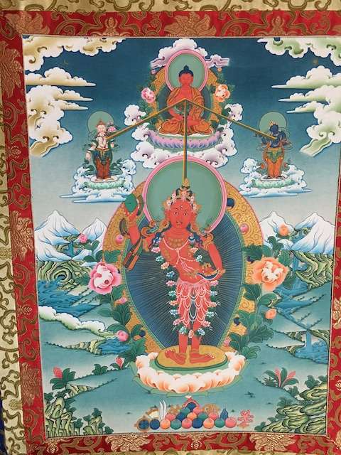 Yeshe Tsogyal thangka - Image 2