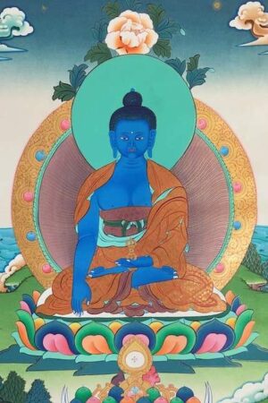 Akshobya Buddha thangka