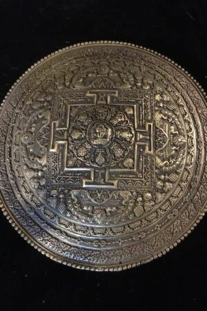 Mandala brass 27cm