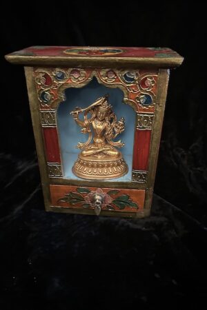 Wooden Buddhist shrine 22cm