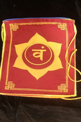 Chakra prayer flag 23cm - Image 7