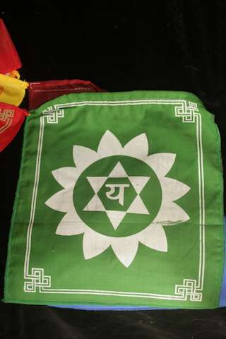 Chakra prayer flag 23cm - Image 4