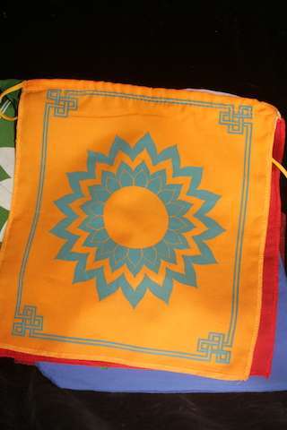 Chakra prayer flag 23cm - Image 8