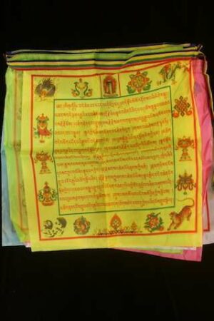 Tibetan Prayer Flag Om mane padme hum