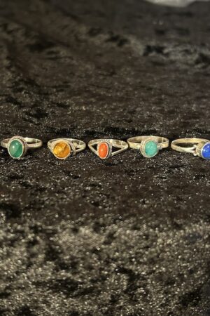 Silver rings mix 2cm