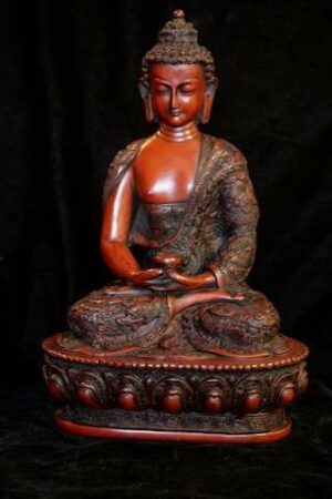 Buddha Amitabha statue Resin 28cm