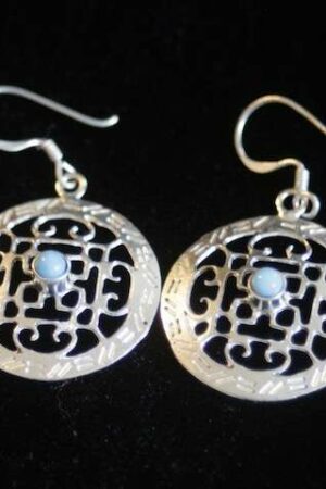 Mandala earrings 2cm