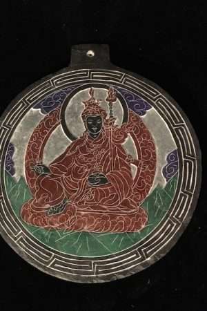 Padmasambhava slate carving 20cm