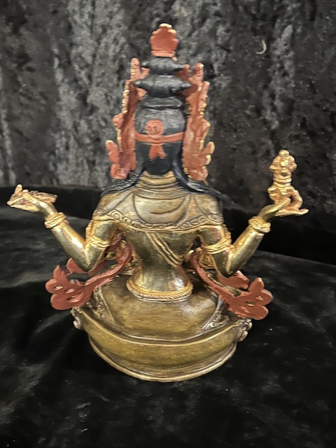 PRAJNAPARAMITA Four arm statue 21cm - Image 7