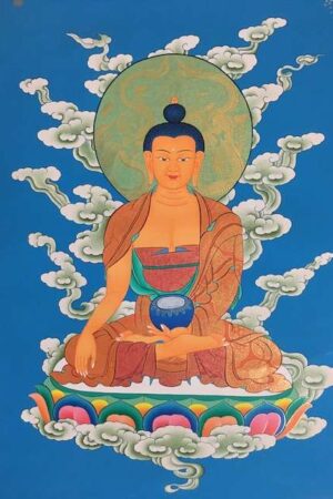 Shakyamuni Buddha thangka