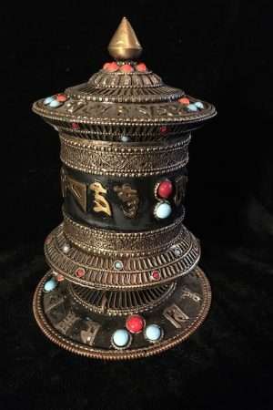 Tibetan Prayer wheel 18cm