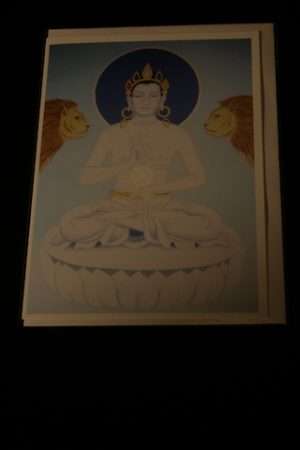 VAIROCANA GREETINGS CARD  12.5x18cm
