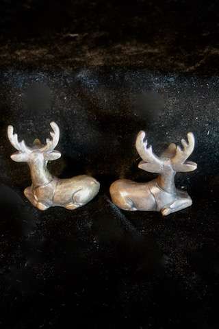 DEER SET BRASS 6cm - Image 4