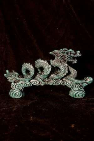 DRAGON STATUE RESIN 12cm
