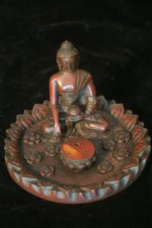 BUDDHA RESIN INCENSE HOLDER