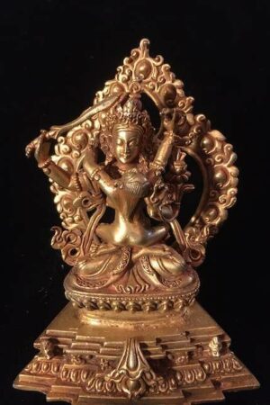 MANJUSRI YAB YUM STATUE 13cm