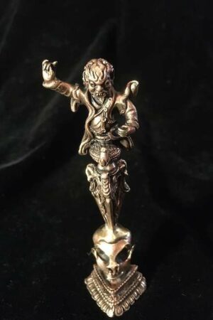 DORJE DROLLO/ DORJE PHURBA statue BRASS 11cm