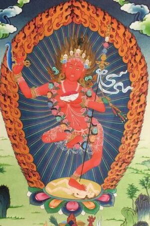 VAJRAVARAHI / DORJE PHAGMO THANGKA