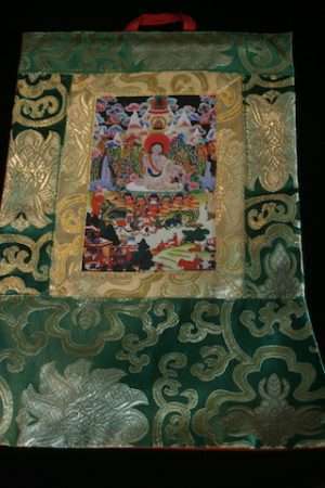 MILAREPA POSTCARD THANGKA