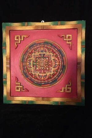 VAJRAYOGINI YANTRA MANDALA WOOD HANGING