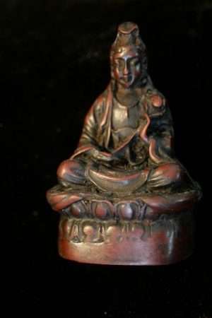 QUAN YIN RESIN STATUE 7cm