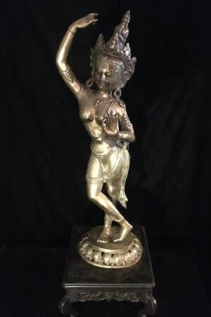 MAYADEVI STATUE BRASS 57cm