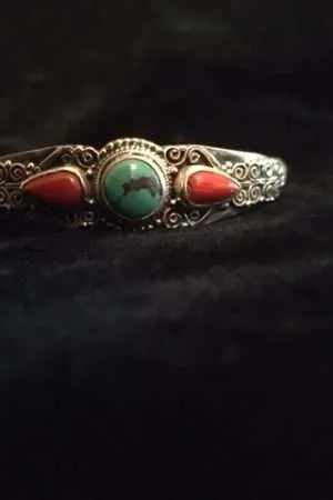 VAJRA BRACELET WITH STONES