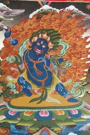 VAJRAPANI  THANGKA