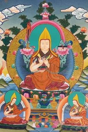 TSONGKHAPA THANGKA