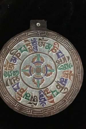 Double Vajra Stone carving