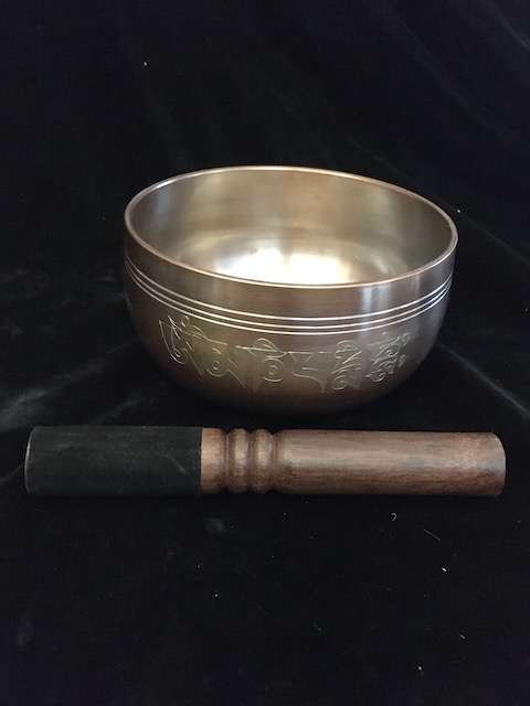 TIBETAN  SINGING BOWL 13cm