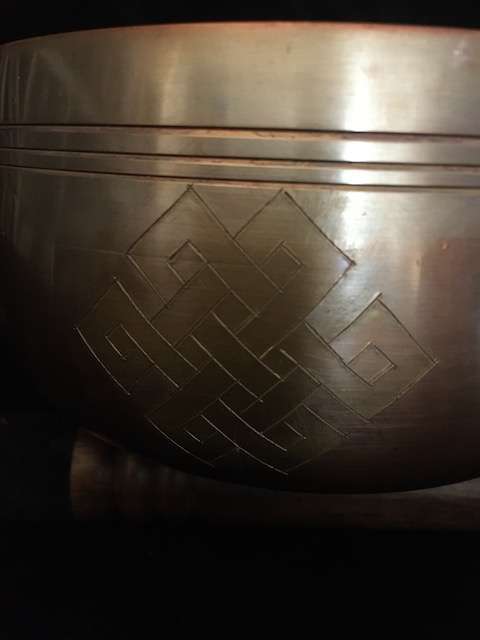 TIBETAN  SINGING BOWL 13cm - Image 6