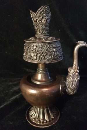 BUDDHIST INITIATION VASE / BOMBA 18cm