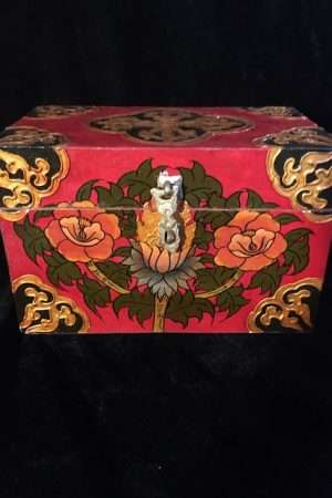 DOUBLE VAJRA WOOD BOX