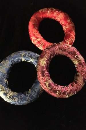 SINGING BOWL RING CUSHION 13cm