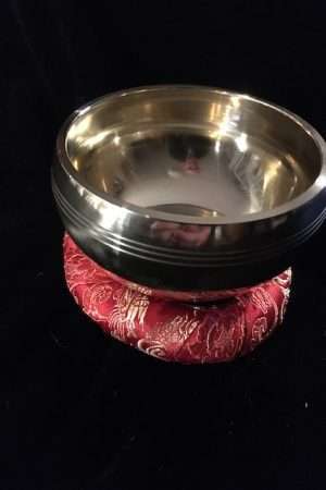 SINGING BOWL RING CUSHION 10cm