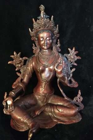 Green Tara statue 28cm