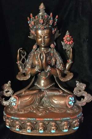 Avalokitesvara statue  34cm