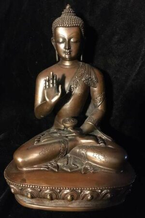 Amoghasiddhi Buddha statue 23cm