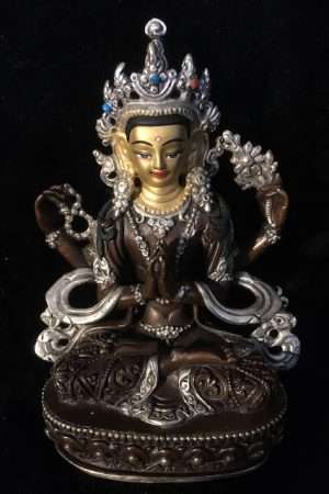 Avalokitesvara statue 14cm