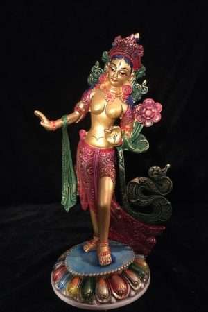 Dancing Tara statue resin 30 cm