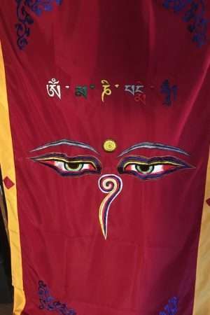 BUDDHA EYES DOOR HANGING