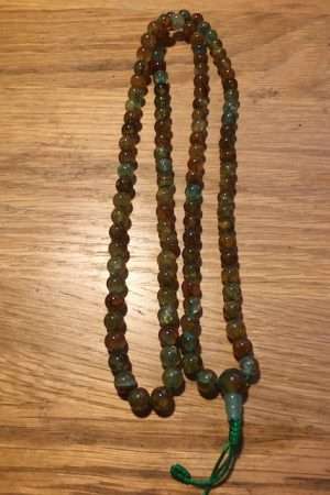 MIXED AGATE MALA 7mm