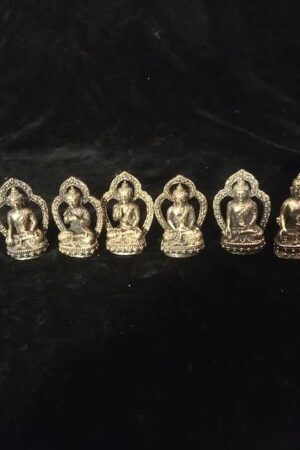 Buddhist statues brass 2 inch