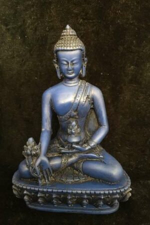 Medicine  Buddha statue resin 15cm