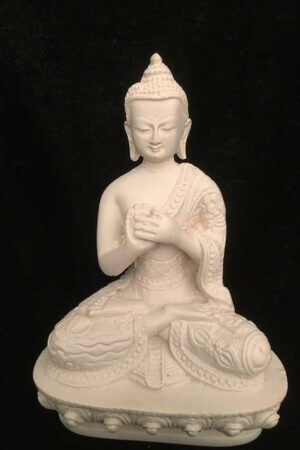 Vairocana Buddha statue resin 15cm