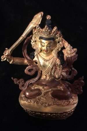 Manjusri statue 9cm